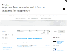 Tablet Screenshot of options-business.com